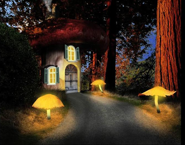 Lynda - Bert Monroy: Dreamscapes - Mushroom House