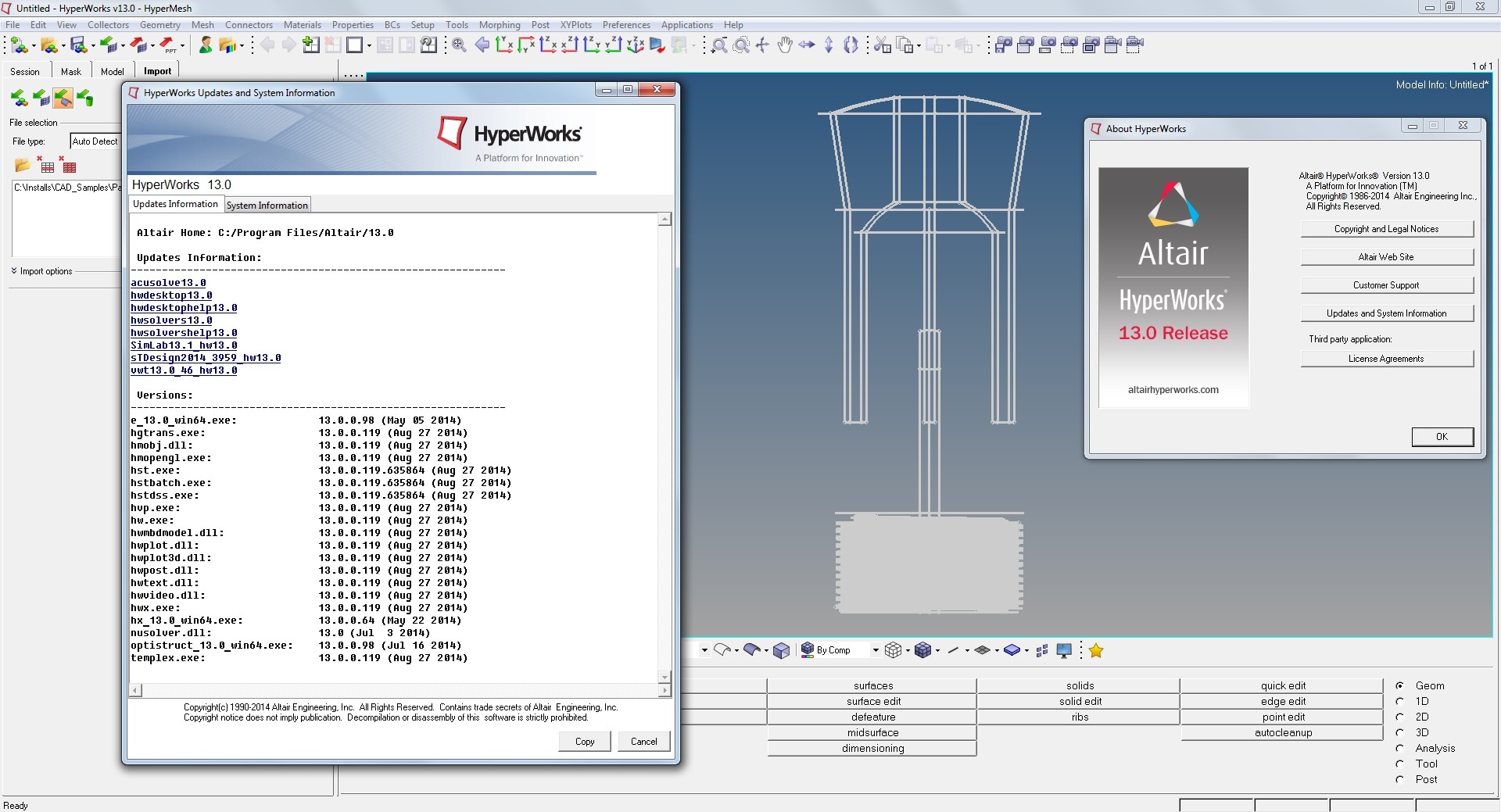 Altair HyperWorks 13.0