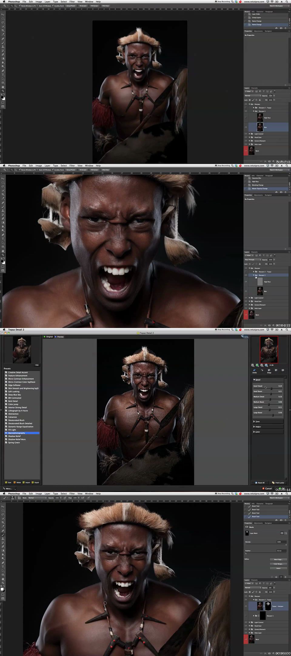 SkillFeed - Zulu Warrior Photoshop Course