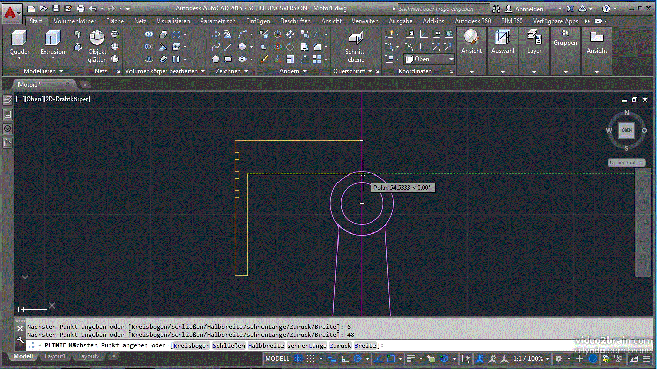  AutoCAD – 3D-Konstruktion Am Beispiel eines Benzinmotors