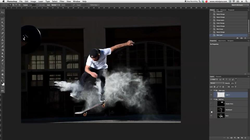 Skillfeed - Skater Action I Photoshop Course