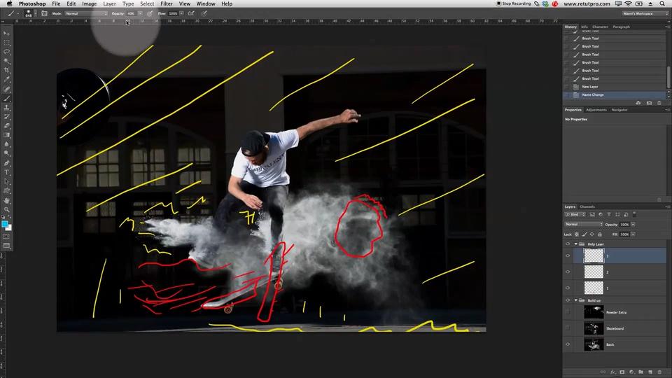 Skillfeed - Skater Action I Photoshop Course