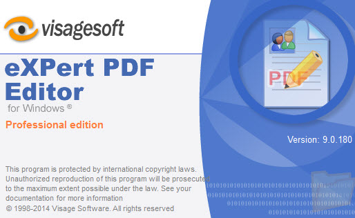 Visagesoft Expert PDF Editor Pro 9.0.180