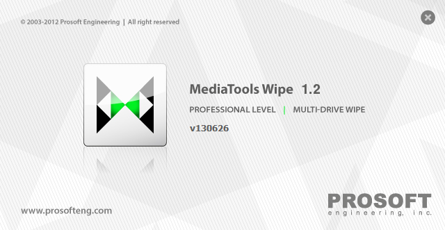 Prosoft MediaTools Wipe 1.2 Build 130626