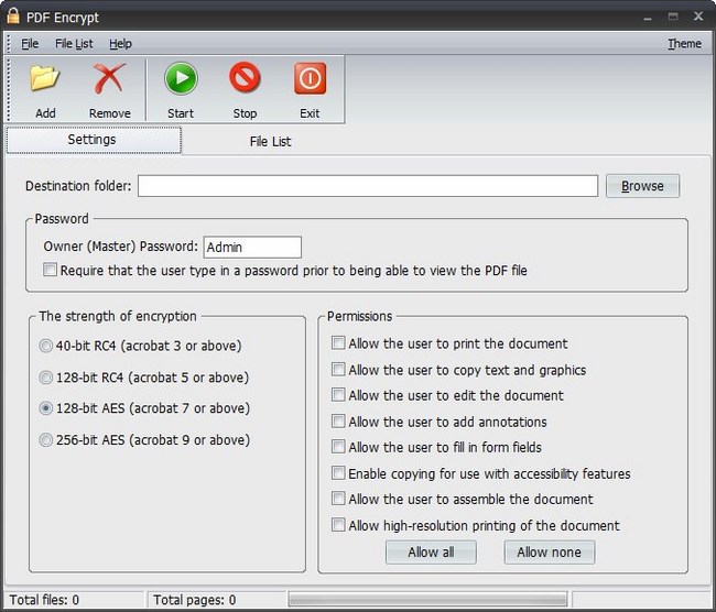 PDFArea Software PDF Encrypt 6.3