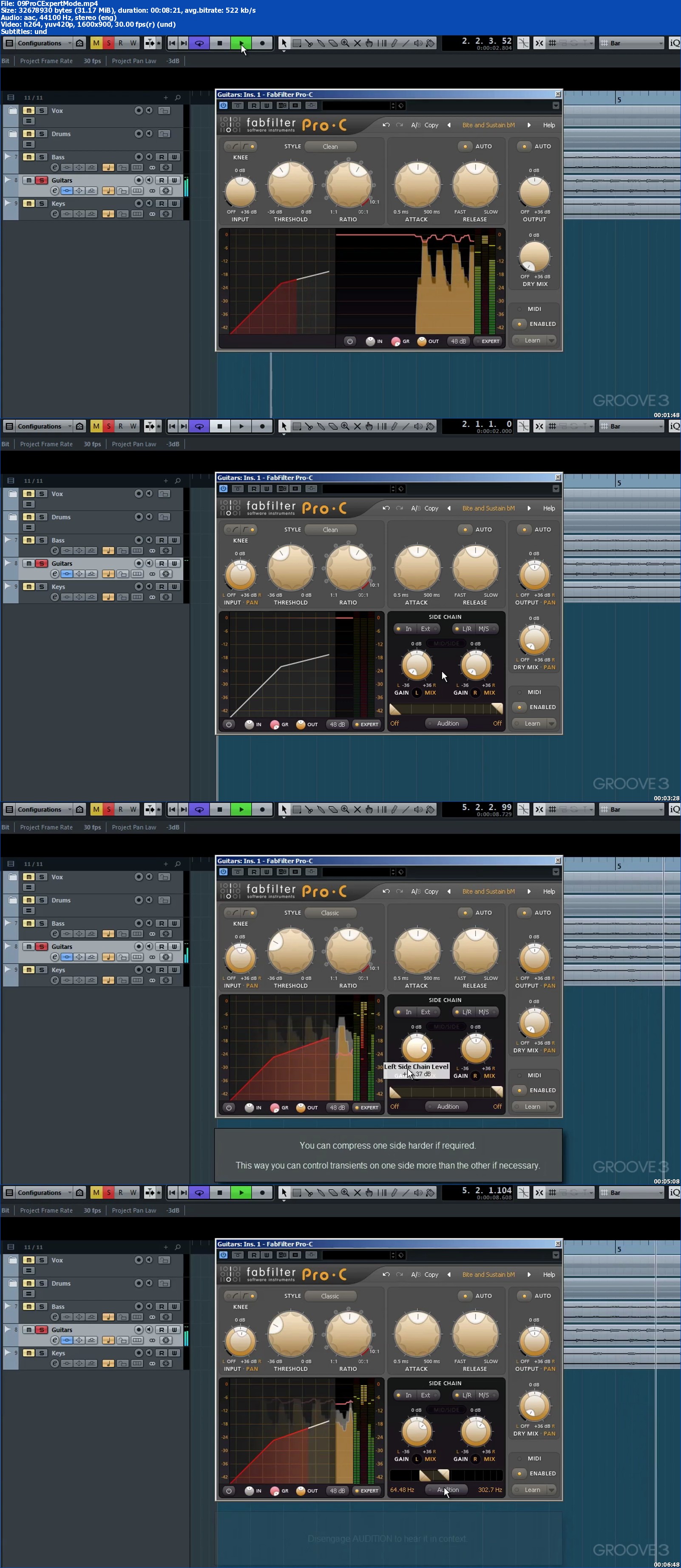 Groove3 - FabFilter Mixing And Mastering Plug-Ins Explained