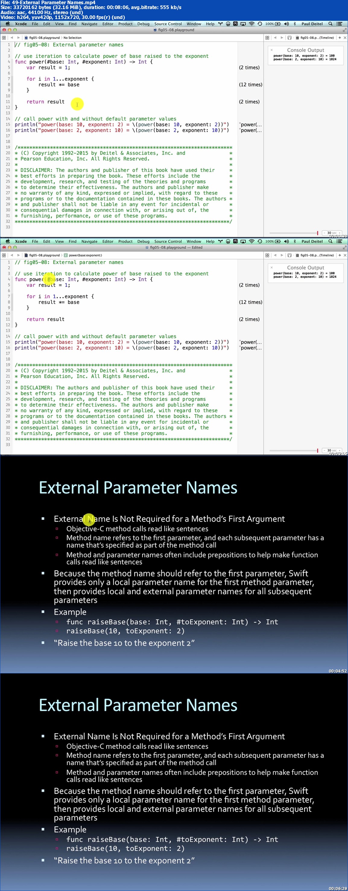 LiveLessons - Swift Fundamentals - Part I