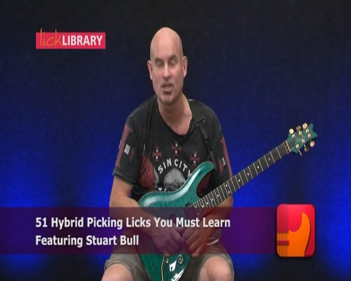 Lick Library - Stuart Bull - 51 Hybrid Picking Licks