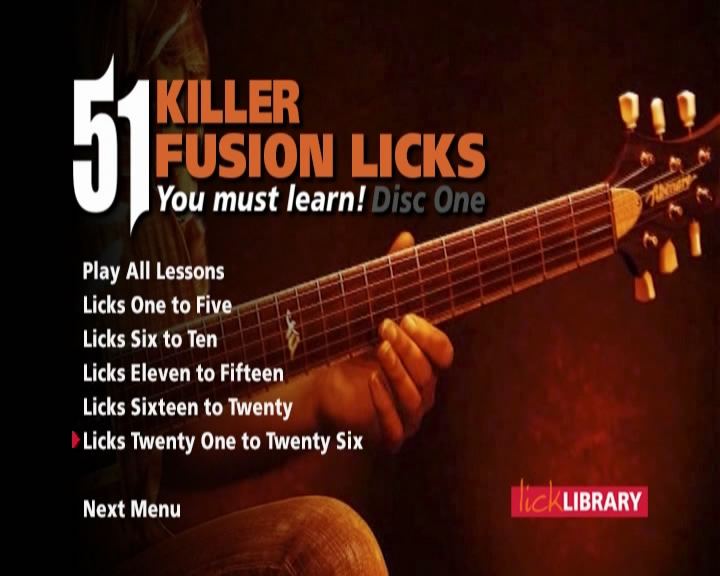 Lick Library - Tom Quayle - 51 Killer Fusion Licks