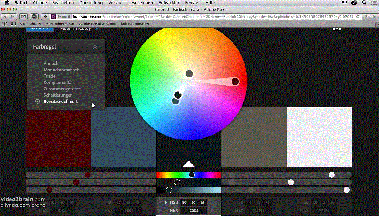  Adobe Kuler – Crashkurs Farbthemen erstellen und verwalten