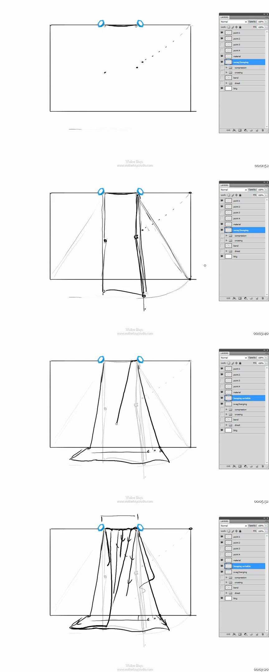 SkillFeed - Drawing Wrinkles and Realistic Clothing in Photoshop