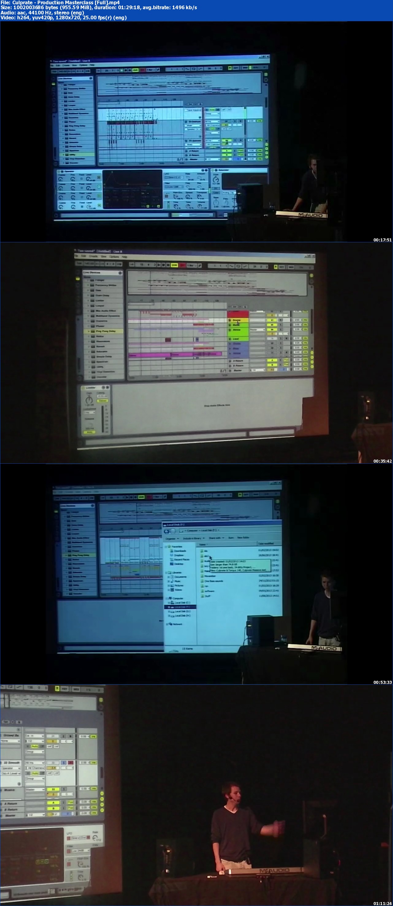 Digital Labz - Culprate 90 Minute Production Masterclass (Repost)