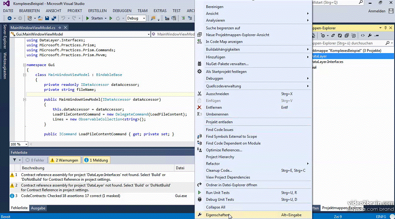  Microsoft Code Contracts – Crashkurs 