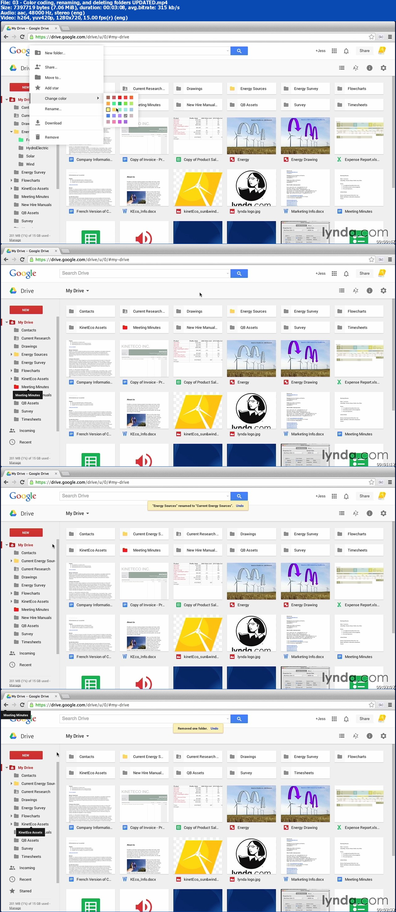 Lynda - Google Drive Essential TrainingUpdated (Sep 23, 2014)