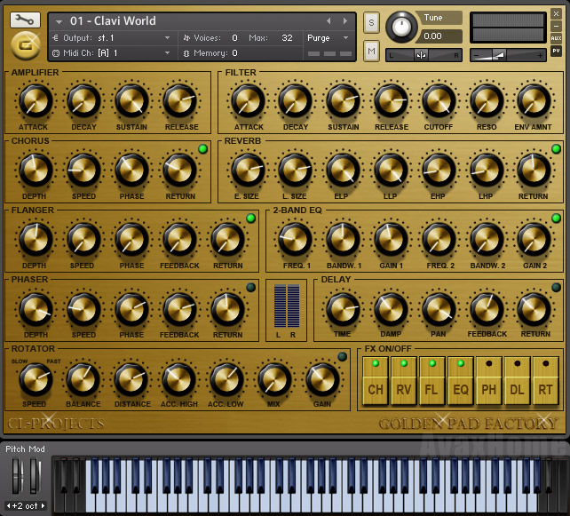 CL-Projects Golden Pad Factory KONTAKT