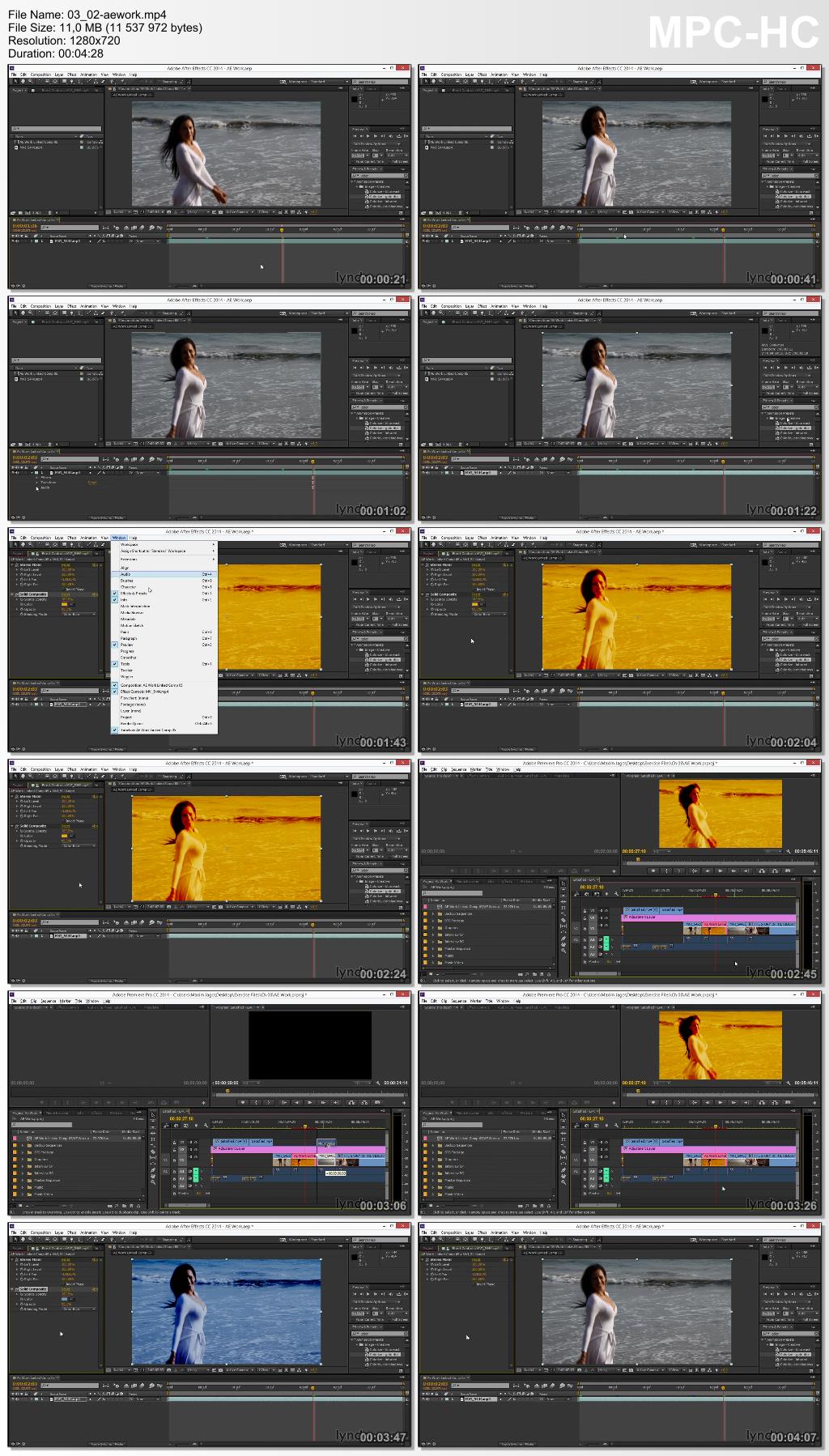 Lynda - EPK Editing Workflows 03: Color Correction, Visual Effects, and Finishing