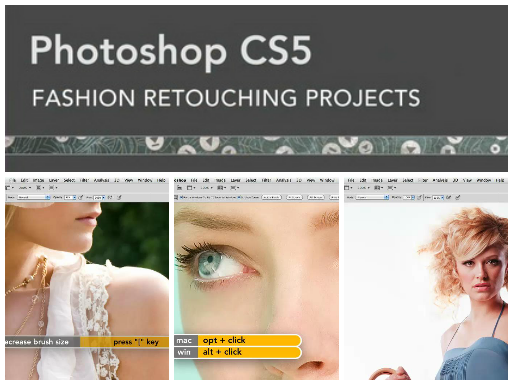 Photoshop CS5: Fashion Retouching Projects [repost]