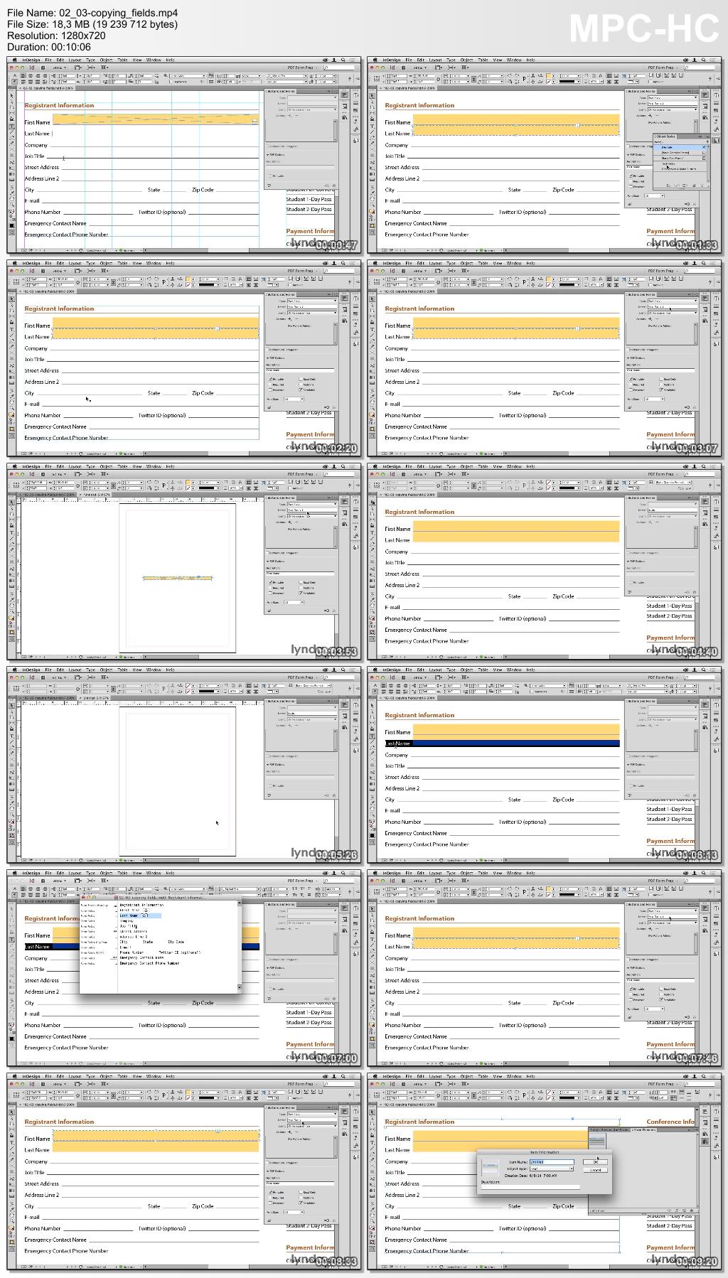 Lynda - Creating PDF Forms with InDesign