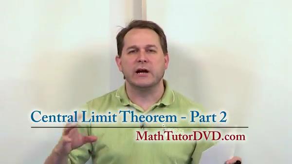 Math Tutor DVD - Mastering Statistics: Volume 3 - Confidence Intervals, 2 DVD-set