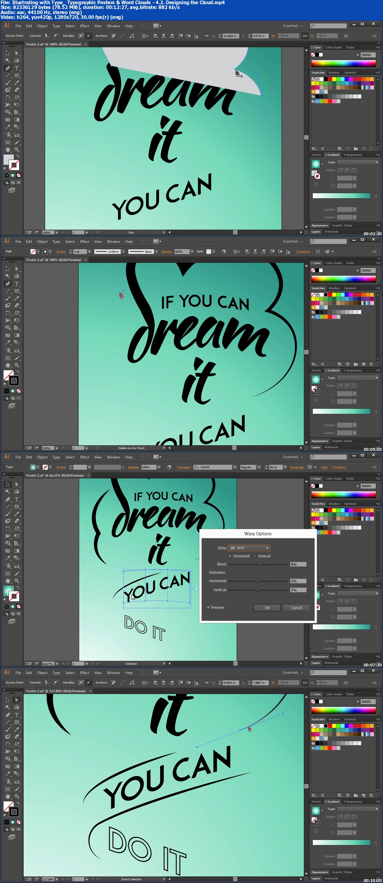 Tutsplus - Illustrating with Type: Typographic Posters & Word Clouds