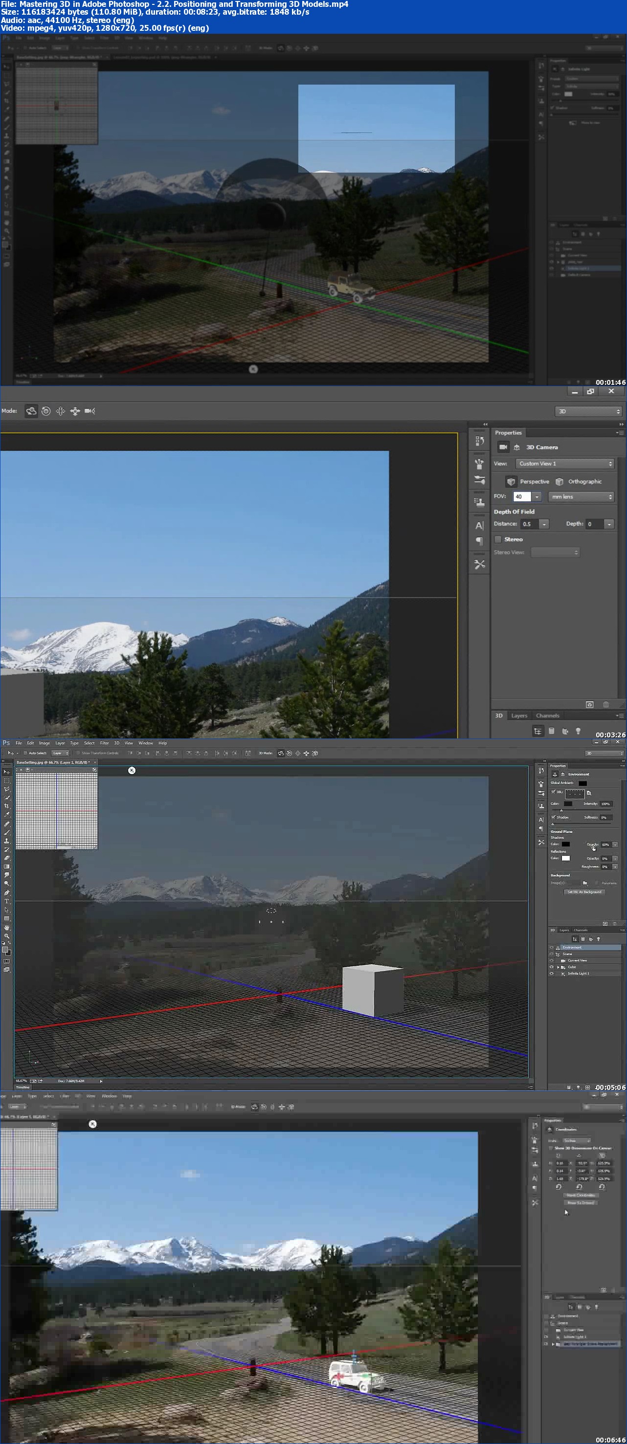 Tutsplus - Mastering 3D in Adobe Photoshop