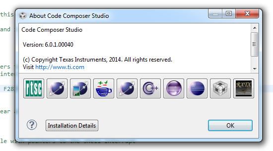 Code Composer Studio 6.0