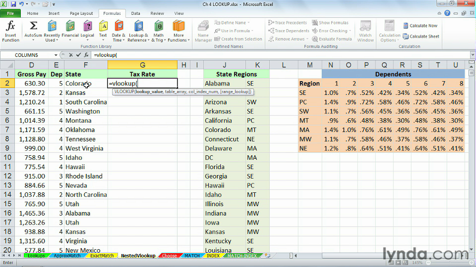 Excel 2010: Advanced Formulas and Functions