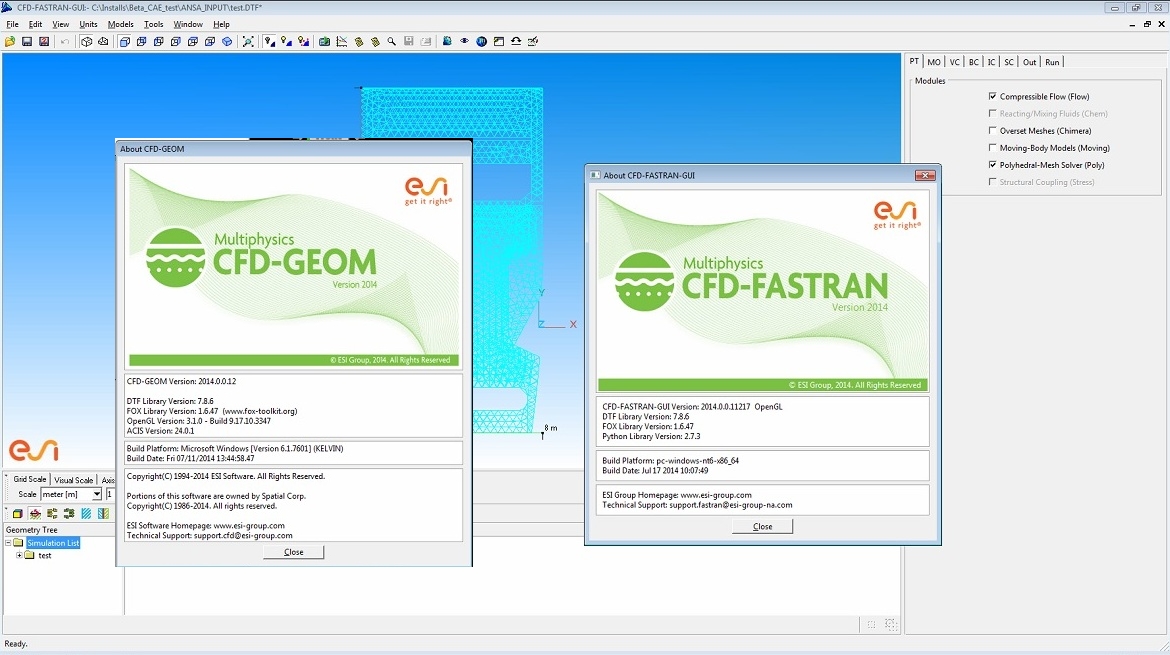 ESI CFD Advanced 2014.0