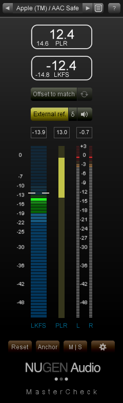 NuGen Audio MasterCheck 1.0.0.4 (Win/Mac)