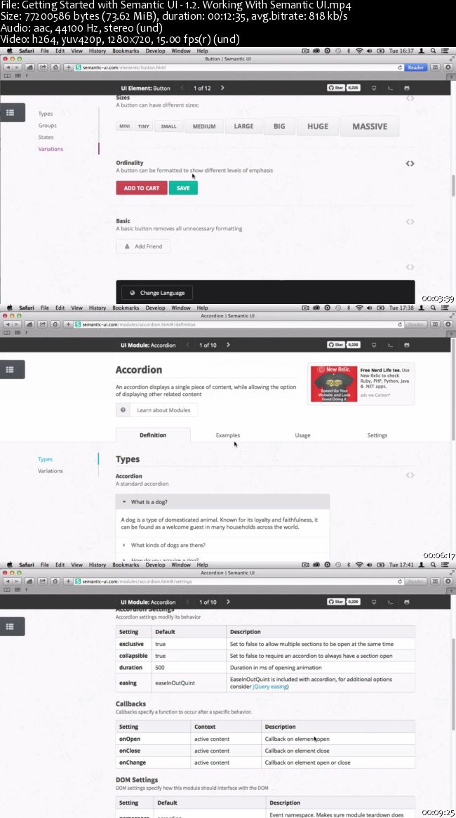 Tutsplus - Getting Started with Semantic UI