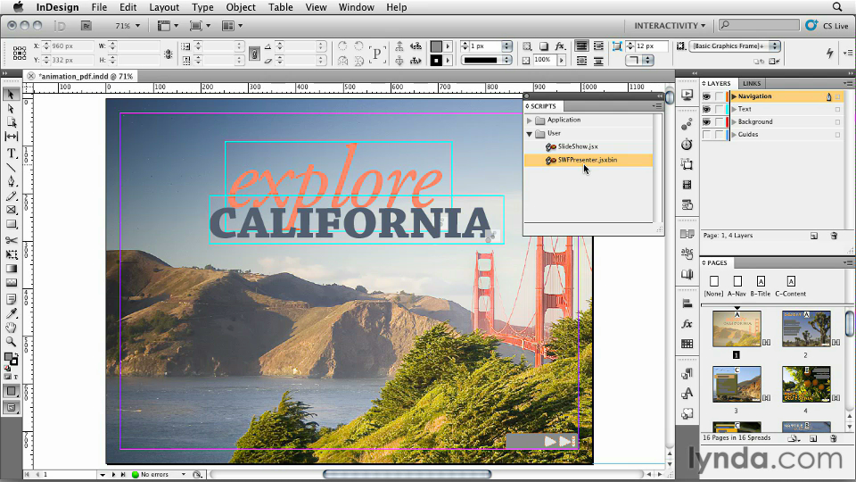 InDesign CS5: Interactive Documents and Presentations