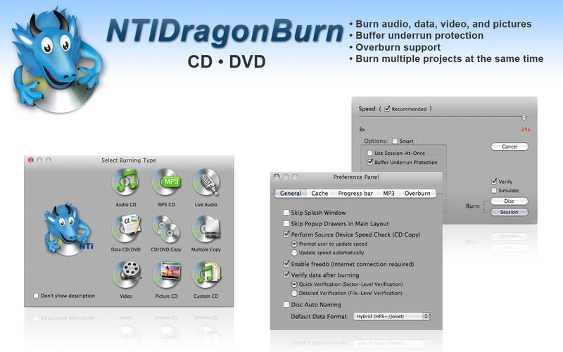 NTIDragonBurn v4.5.39 Multilingual Mac OS X