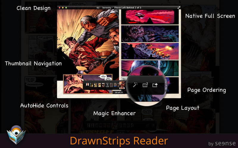 DrawnStrips Reader v2.5 Multilingual Mac OS X