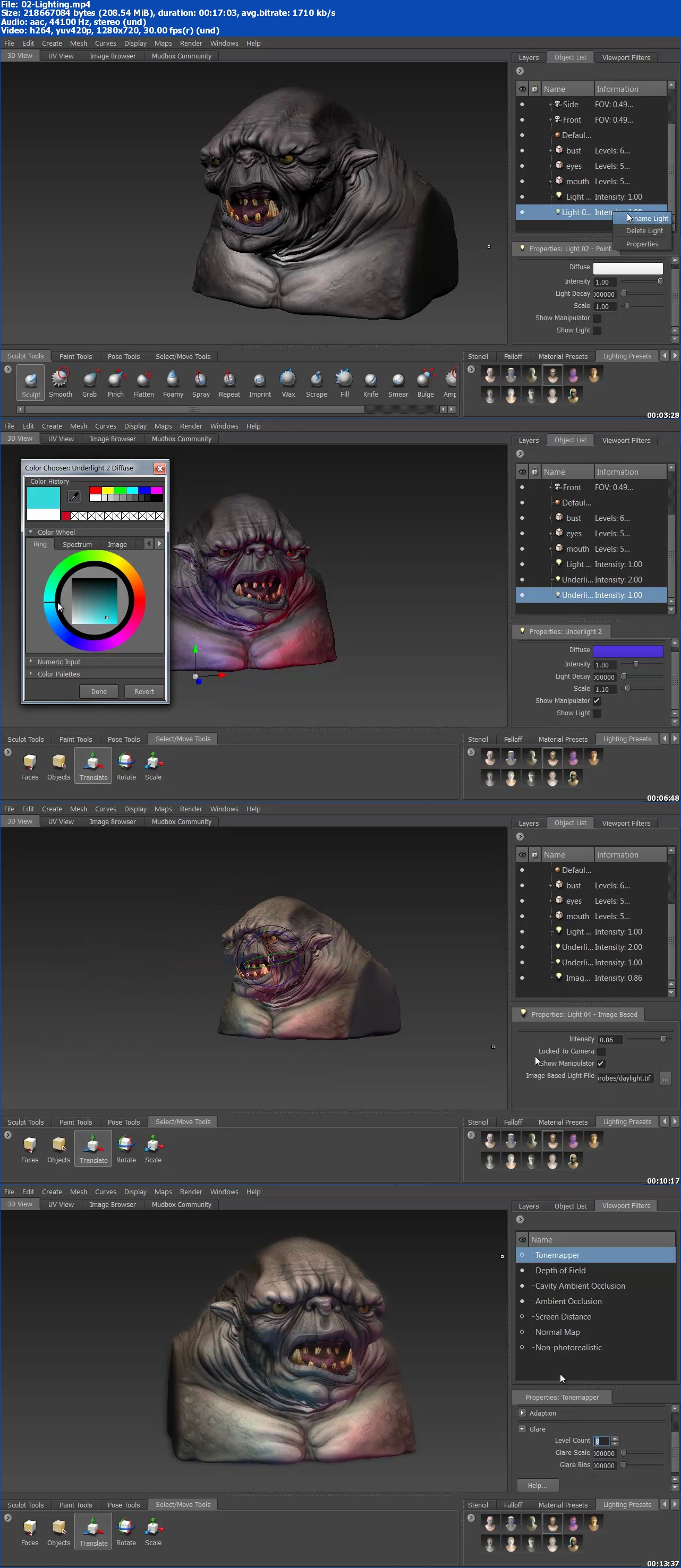 3DMotive - introduction to Mudbox Volume 4