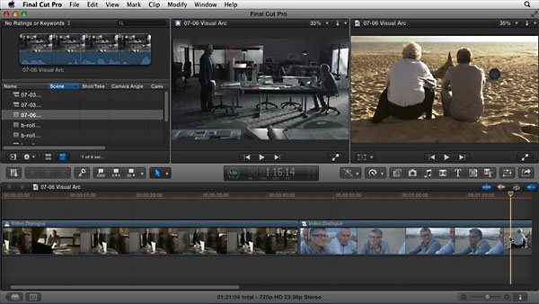 Lynda – Narrative Scene Editing with Final Cut Pro X v10.1.x