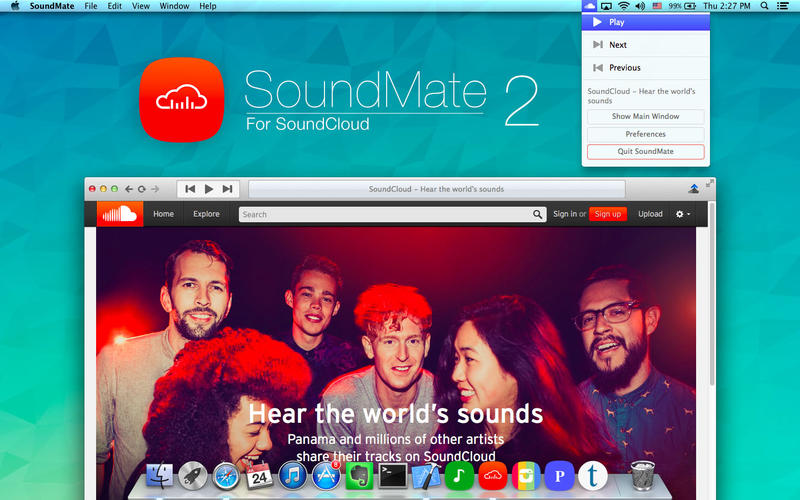 SoundMate For SoundCloud v2.30 Mac OS X