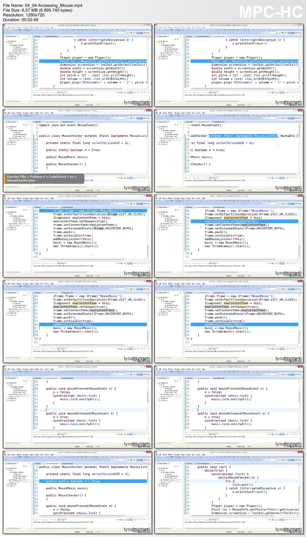 Lynda - Code Clinic: Java (Updated Oct 21, 2014)