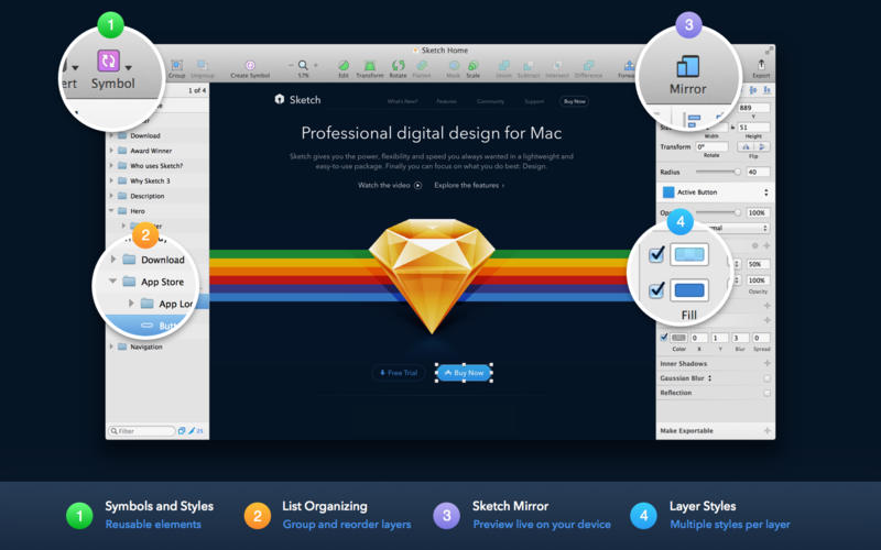 Sketch v3.1.1 Mac OS X