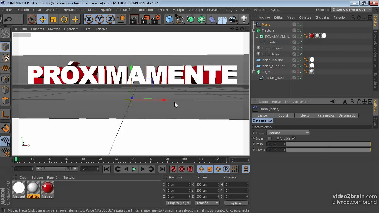 Motion Graphics con CINEWARE y CINEMA 4D