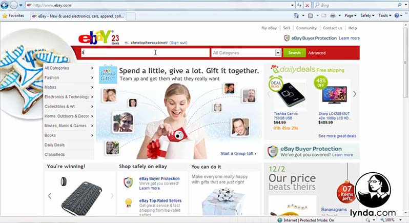 Lynda - eBay for Buyers Essential Training (Repost)