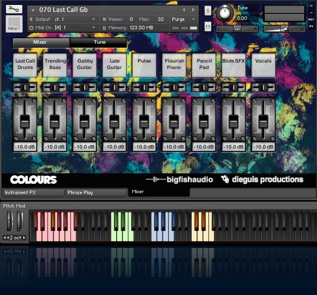 Big Fish Audio & Dieguis Productions Colours KONTAKT MULTiFORMAT