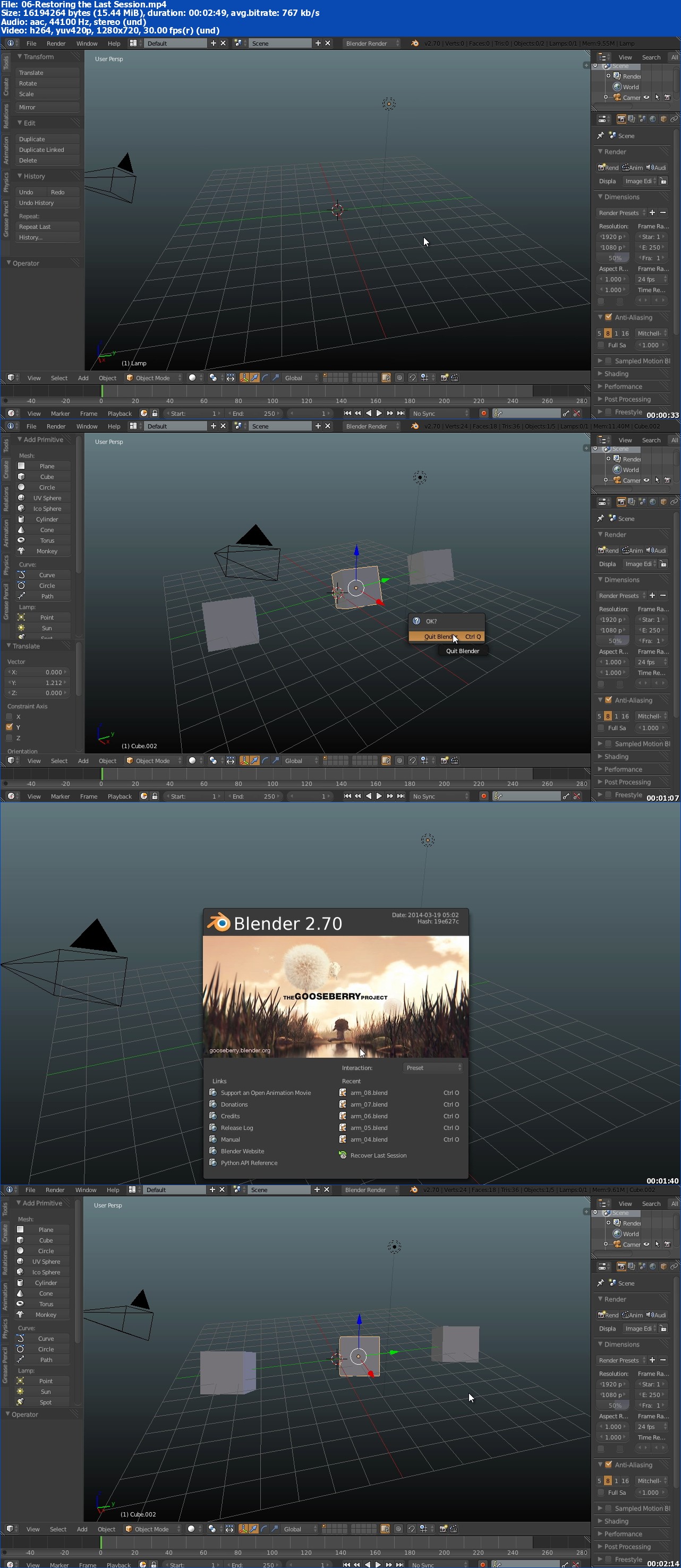 3DMotive - Blender For Game Artists Volume 1