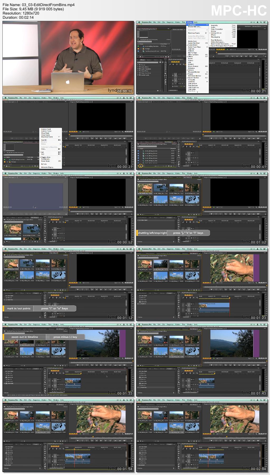 Lynda - Migrating from Final Cut Pro 7 to Premiere Pro CC