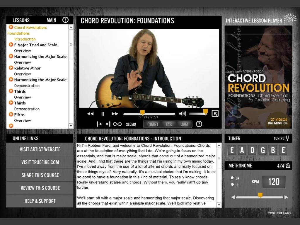 Truefire - Robben Ford's Chord Revolution: Foundations (2014)