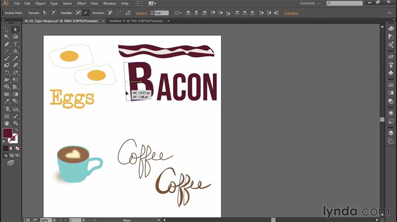 Productivity Tips for Web Designers - Creating customized type for logos and graphics (Oct 23, 2014)