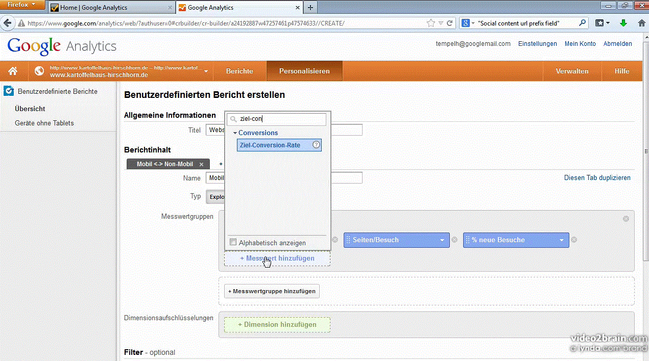  Google Analytics – Grundlagen Steigern Sie mit gezielter Webanalyse den Erfolg Ihrer Website