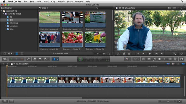 Lynda - Documentary Editing with Final Cut Pro X v10.1.x