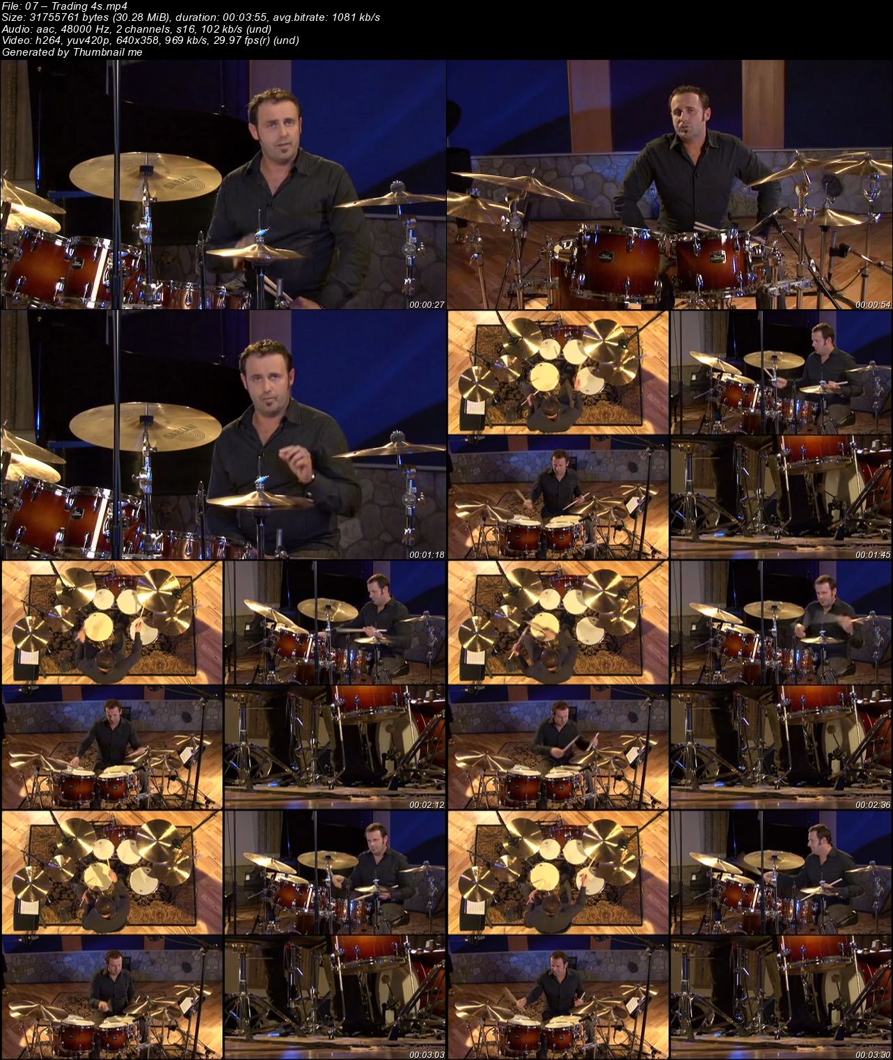 Jazz Drumming System