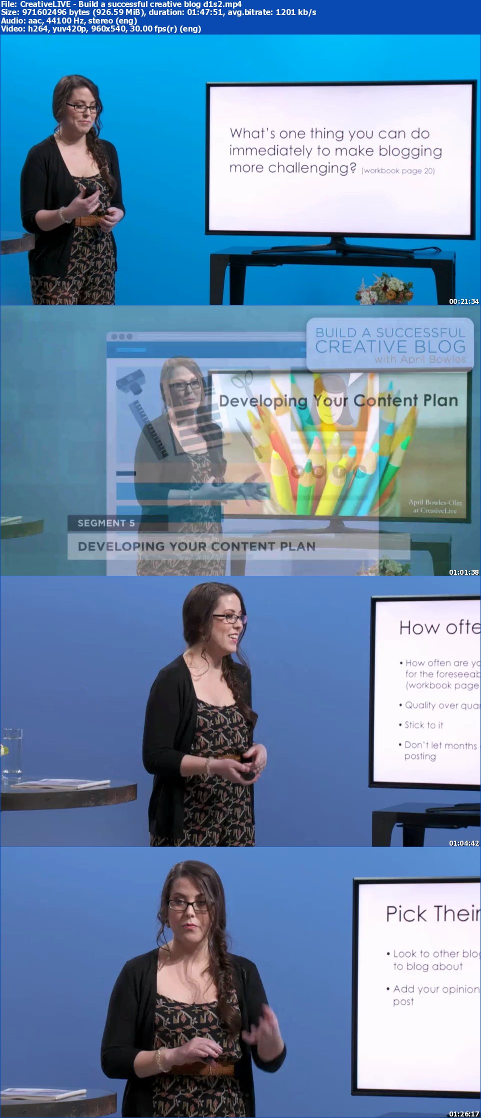 Build a Successful Creative Blog with April Bowles-Olin