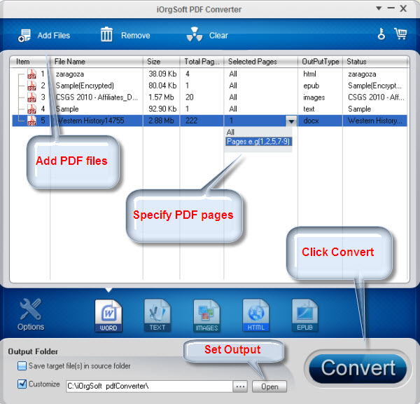 iOrgsoft PDF Converter 2.3.4